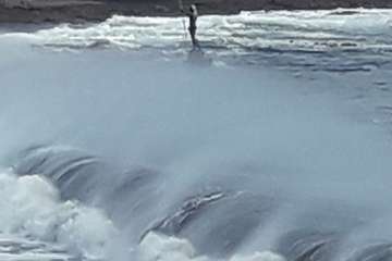  El oleaje fustiga la costa de Telde/Gumersindo Hernández (Foto 1-5) y Miguel Guti (Foto 6-10)